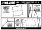 Płachta biwakowa Tarp Halare  Sęp 3x3m  Olive