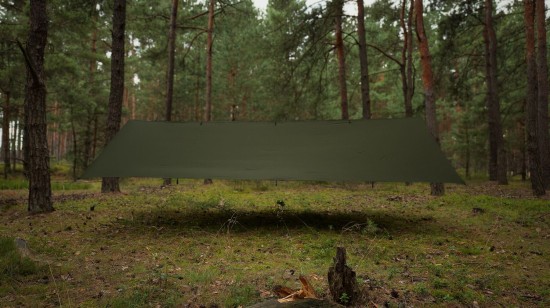 Płachta Biwakowa Tarp Halare Nur Olive