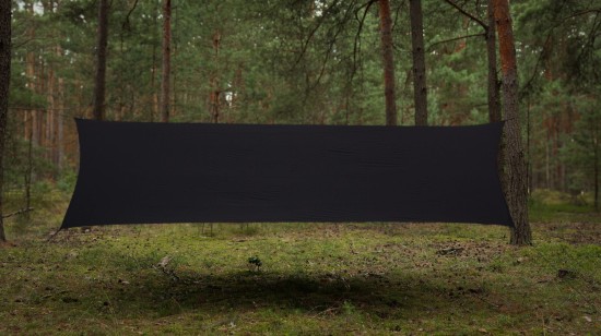 Płachta Biwakowa Tarp Halare Drop Black