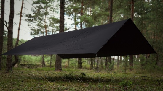 Płachta Biwakowa Tarp Halare Nur Black